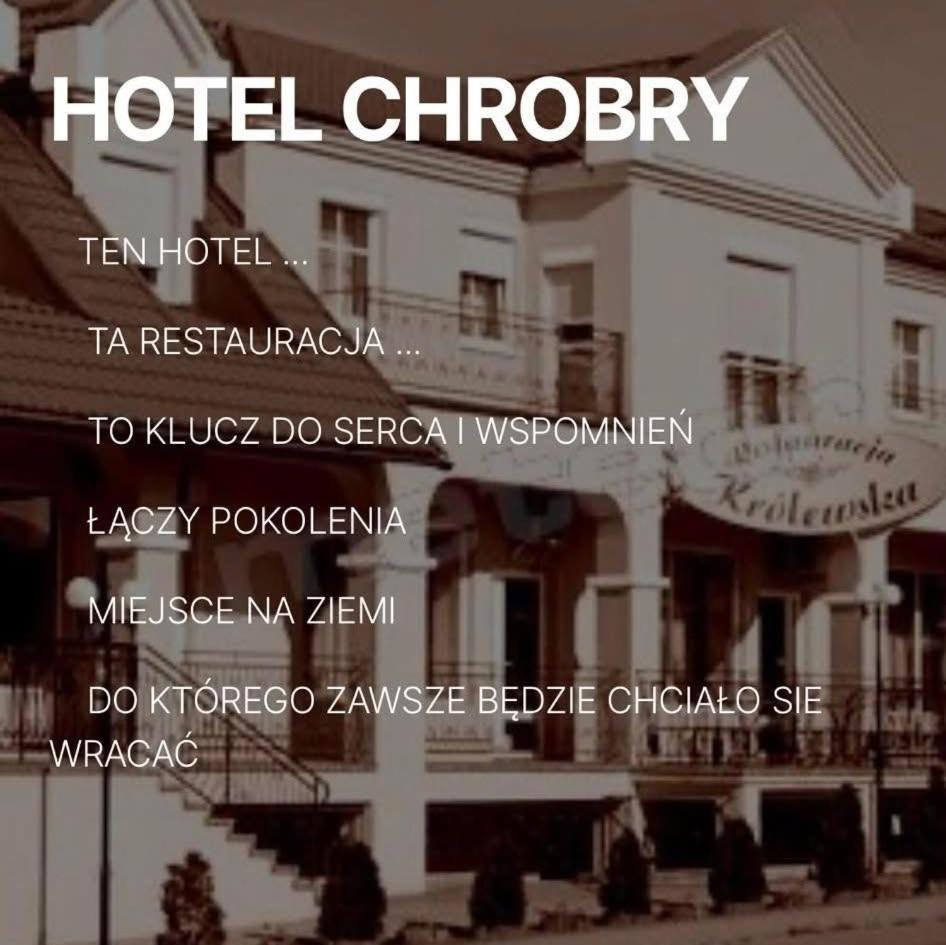 Hotel Chrobry Łęczyca المظهر الخارجي الصورة